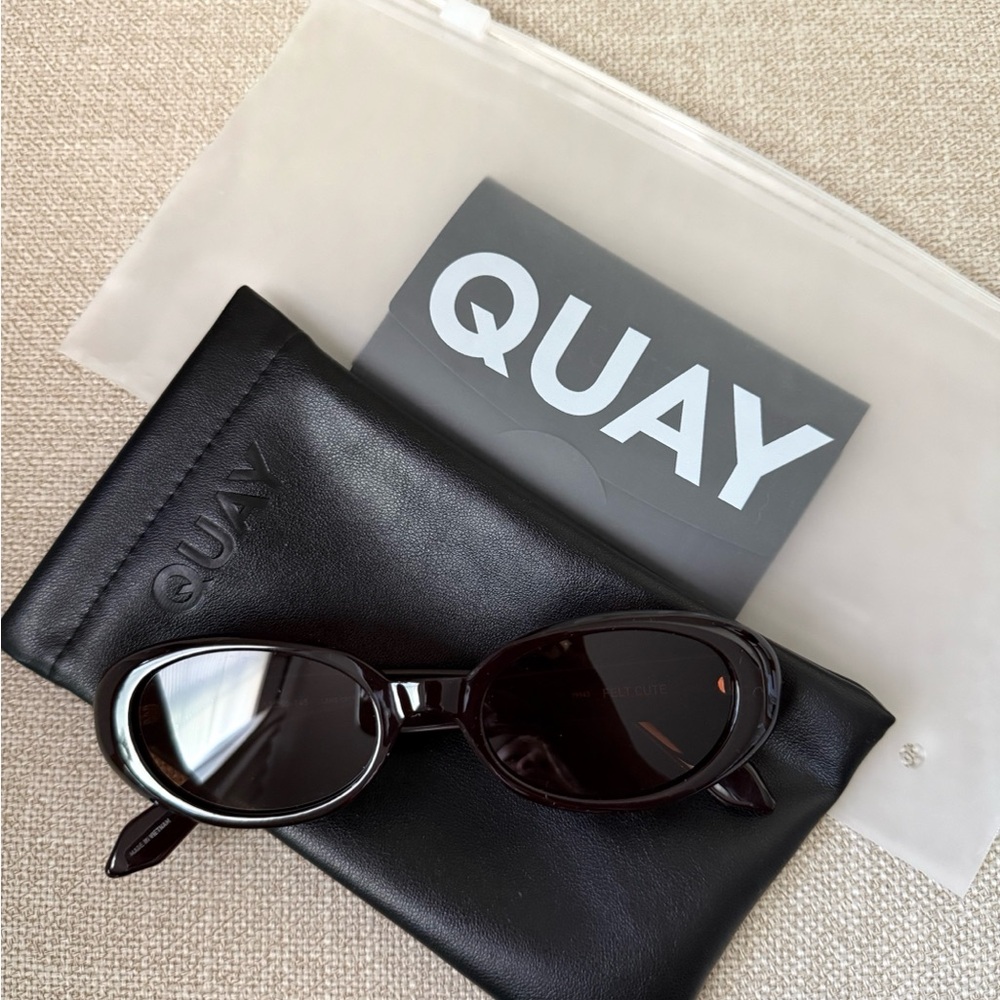 Quay felt cute Sunglasses